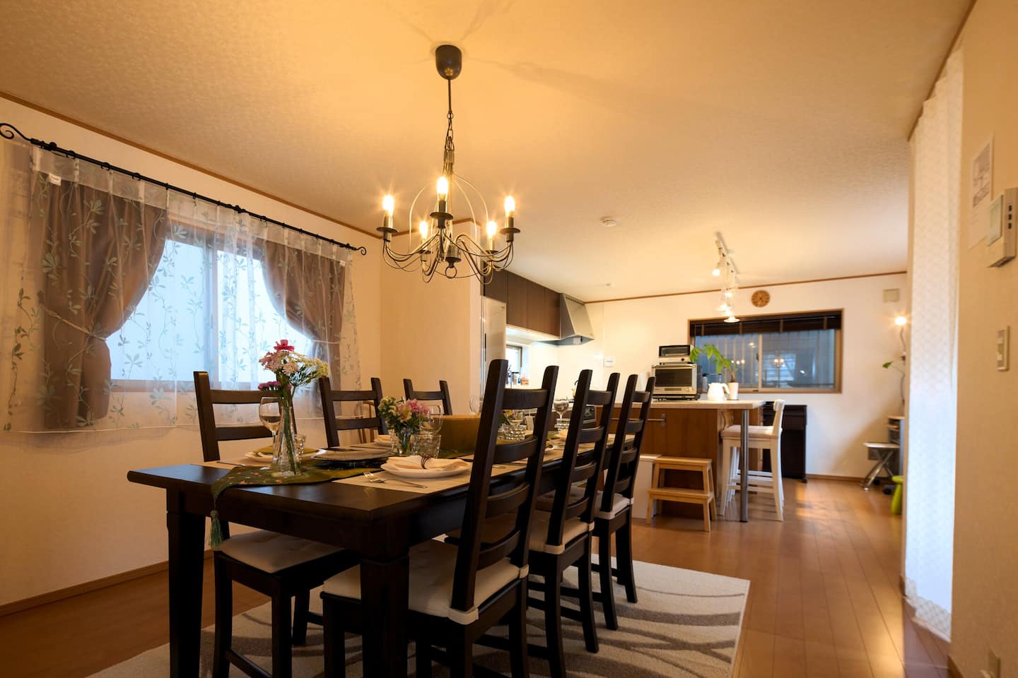 Dining room of Sandy's Guesthouse