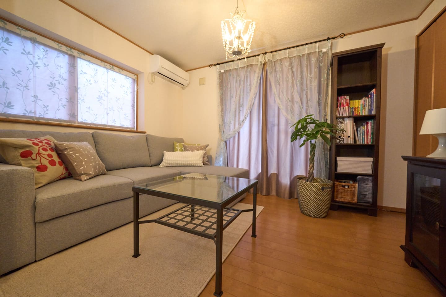 Living room with sofa
